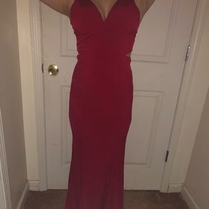 Red prom dress